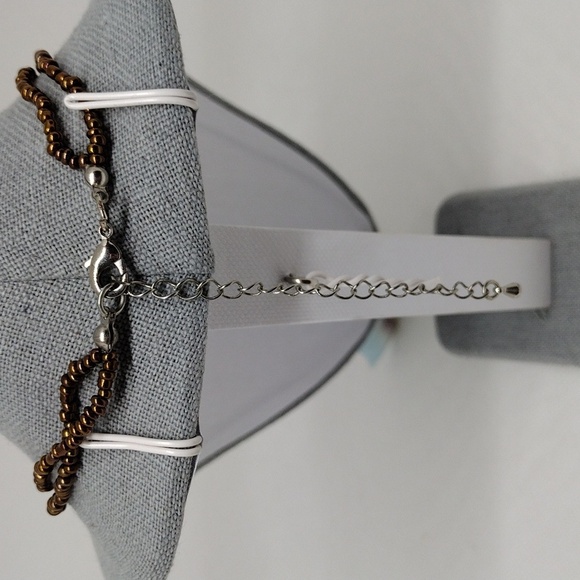 Art Glass Pendant and Beaded Necklace - Picture 4 of 9